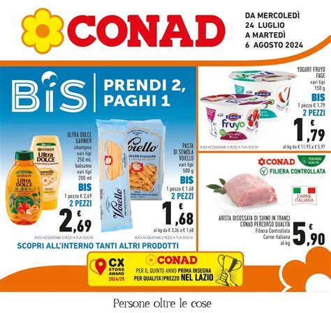 Conad Ravanusa volantino dal 24/07/2024.